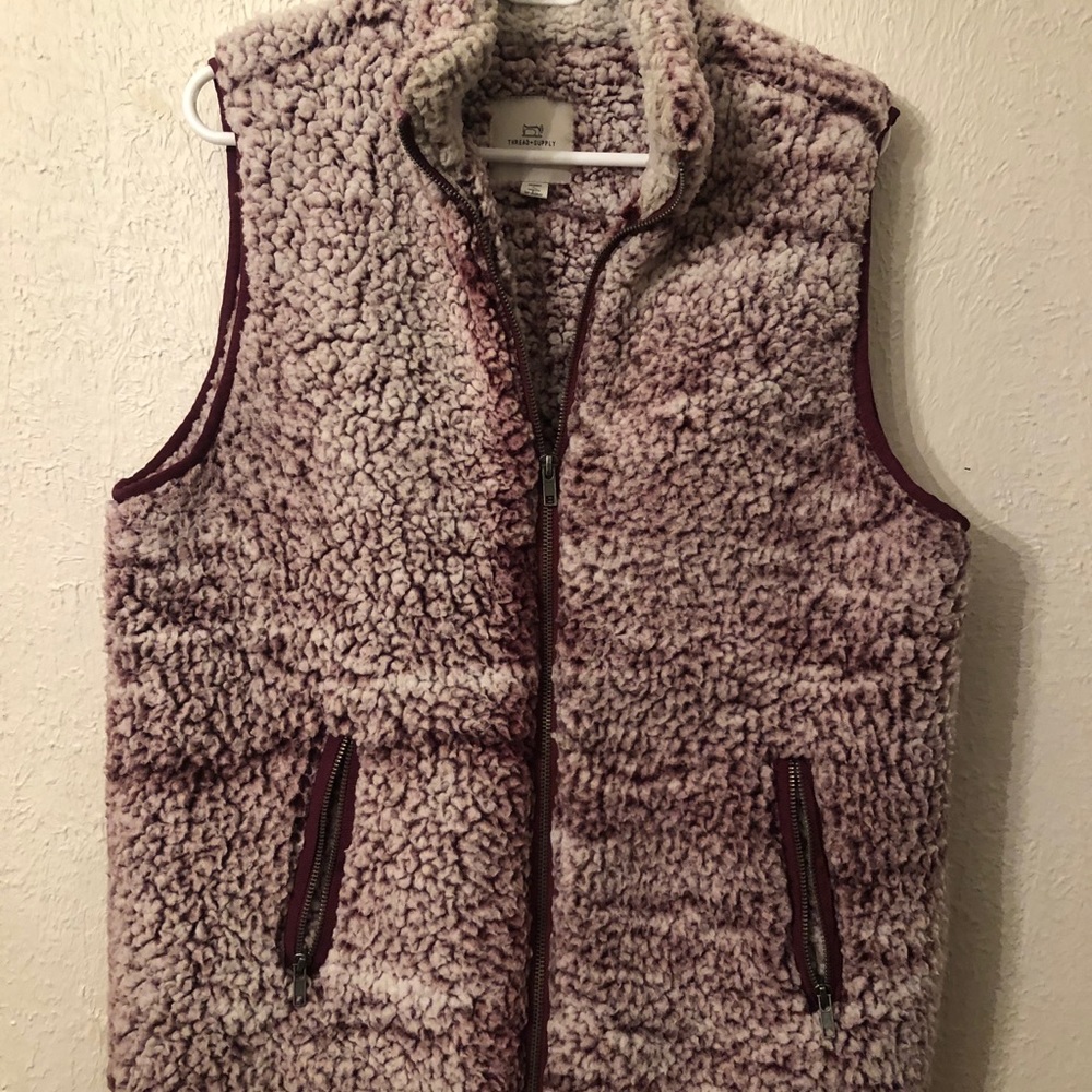 furry vest